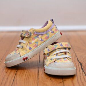 See Kai Run Kristin Yellow Hearts - Size 9